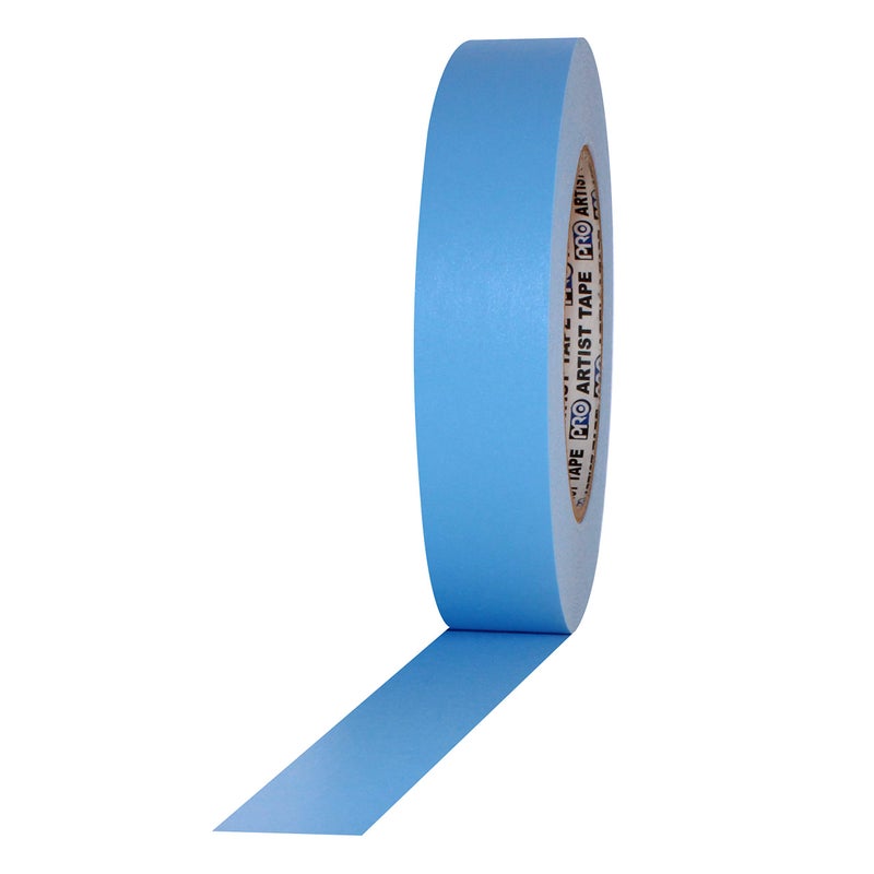Pro Tapes ProTapes Artist Tape Flatback Printable Paper Board or Console Tape, 60 yds Length x 1"" Width, Blue (Pack of 1) - Image 1